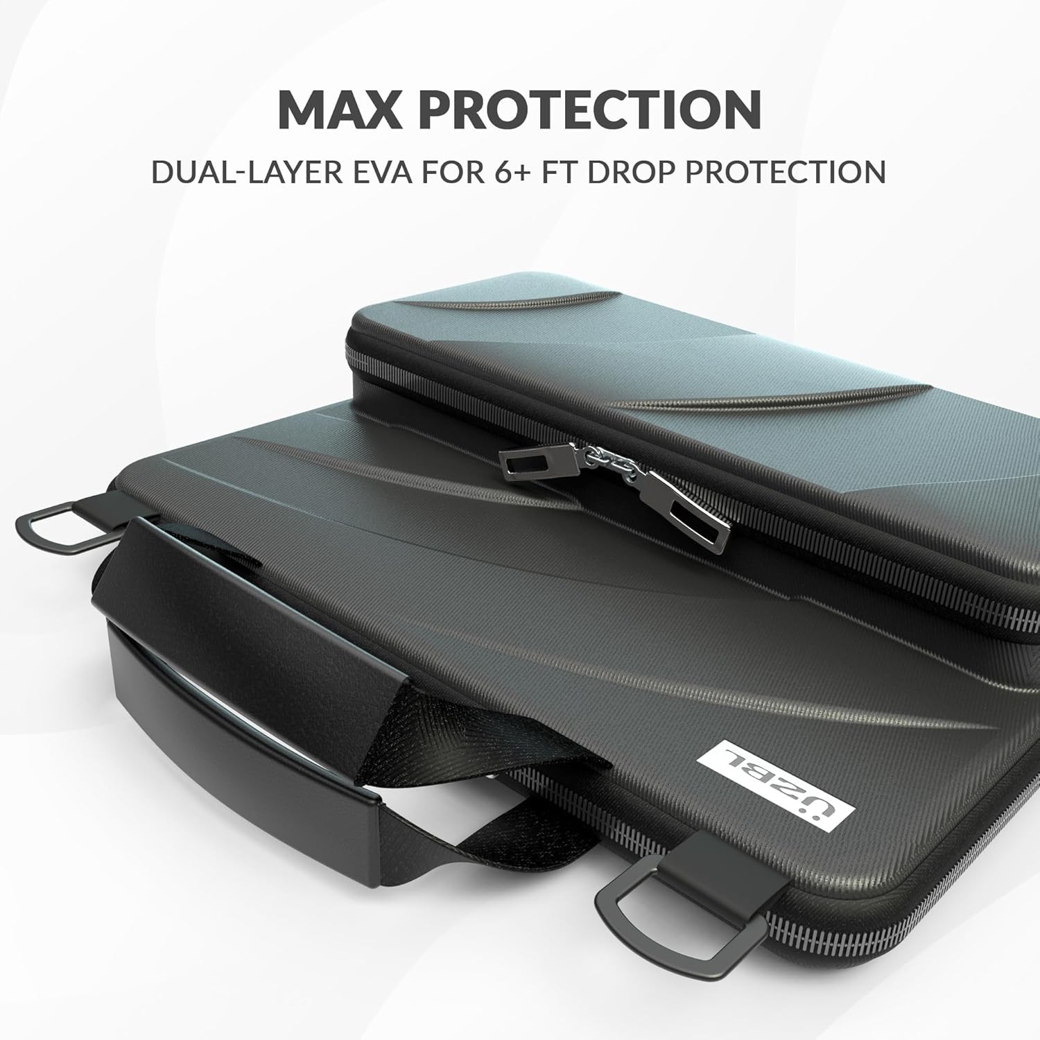 Chromebook Hard Case 11-11.6 Inch with Adjustable Shoulder Strap & Accessory Pou