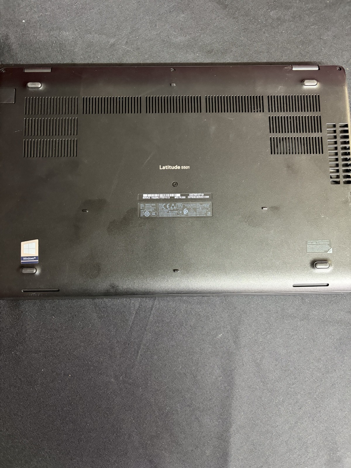 Dell Latitude 5501 — I5, 16gb RAM, 256GB NVMe, Win11Pro, *REFRESHED* laptop