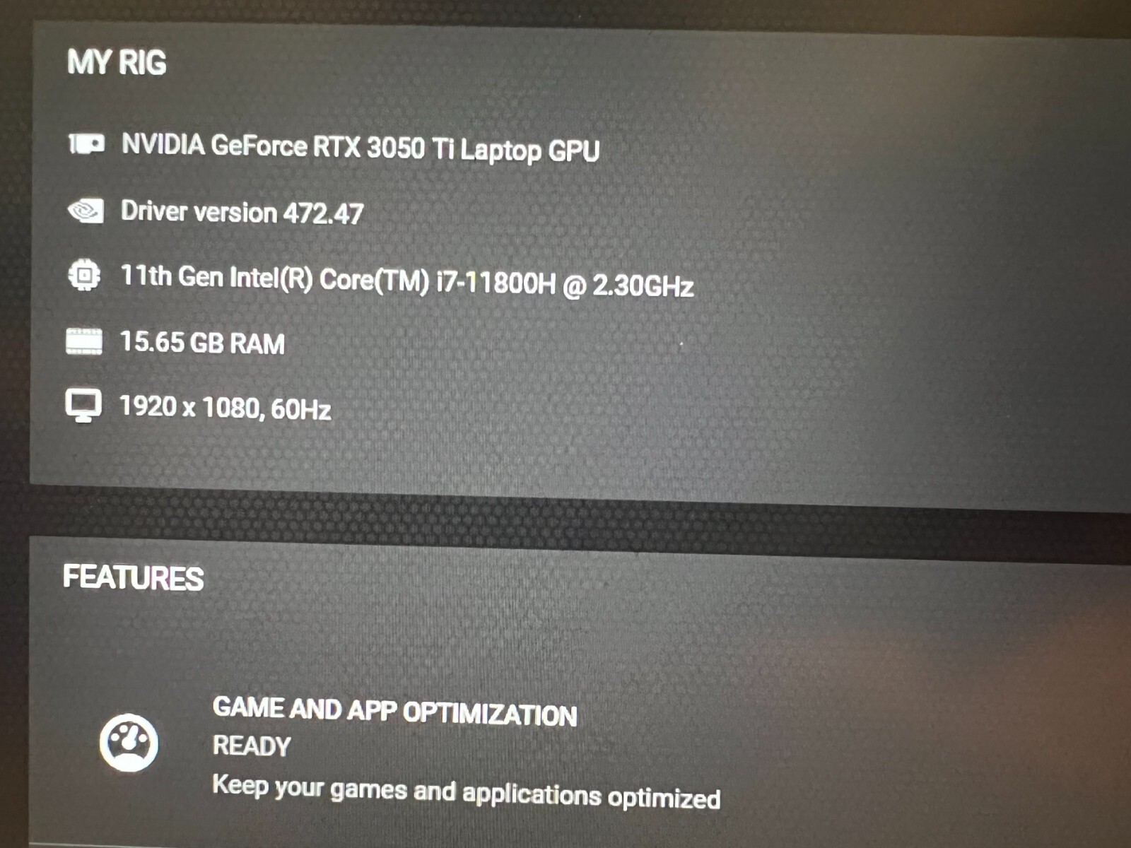 HP ENVY 15, i7-11800H, NVIDIA RTX 3050 Ti, 1 TB NVMe SSD, 16 GB RAM (Flawless)