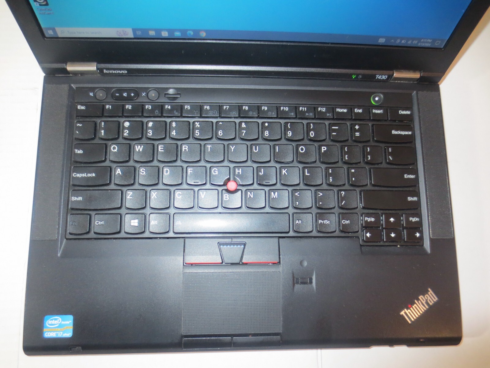 LENOVO T430-2349 THINKPAD 14″ I7-3520M@2.9GHZ 16GB RAM 250GB HDD WINDOWS 10 (2)