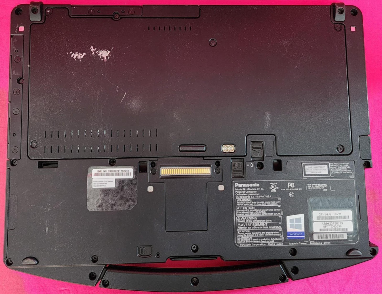 Bronze Panasonic Toughbook CF-54 MK3 Touch FHD 16GB GPS DVD 250GB SSD Win11 LTE