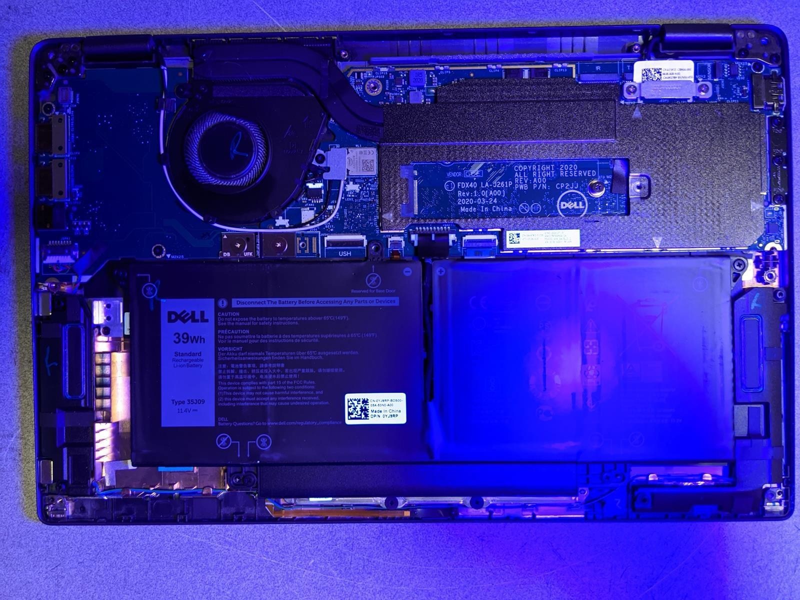 DELL LATITUDE 7410 i5-10310U @ 1.70 GHz, 16 GB RAM, NO HDD/OS