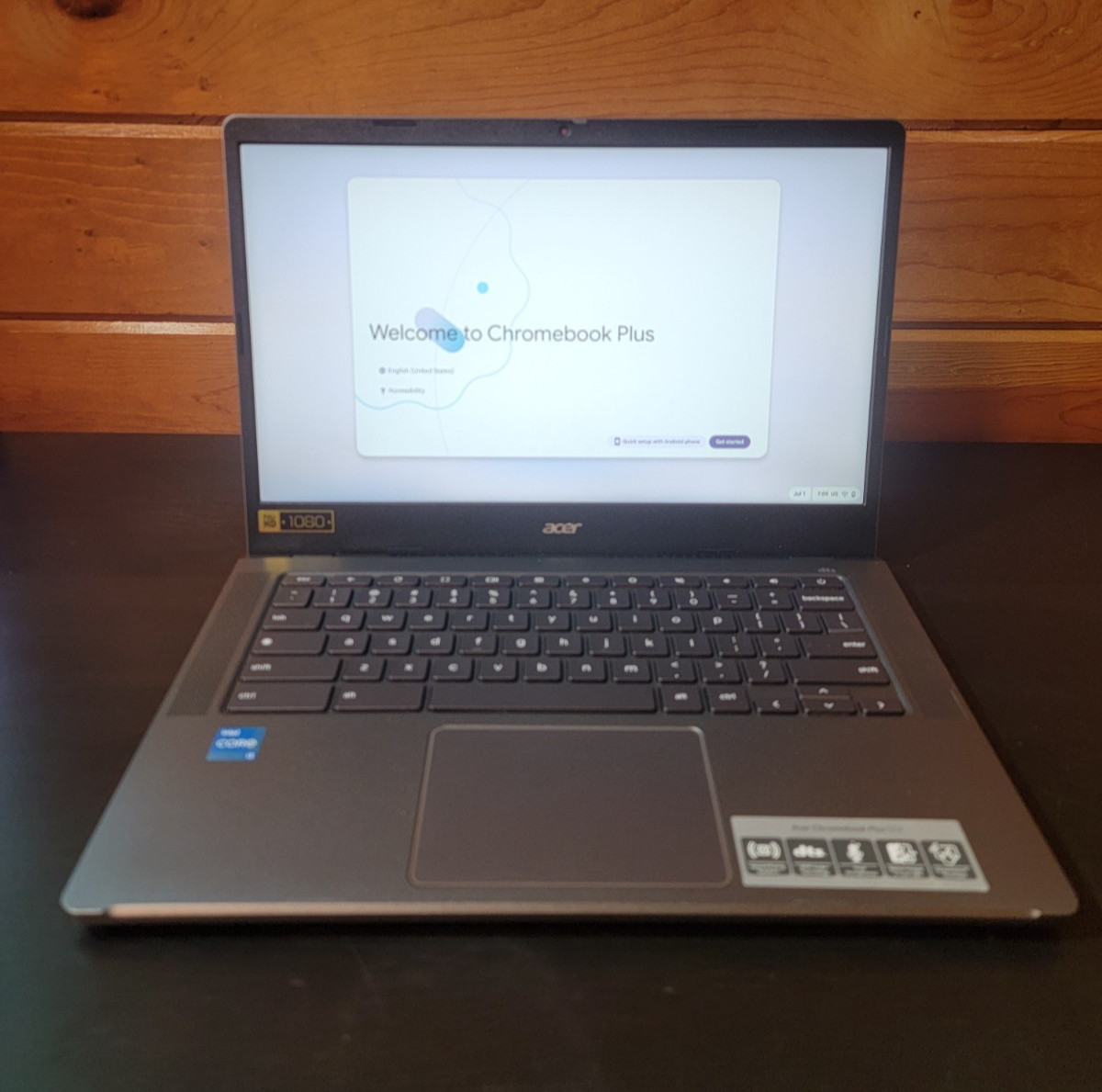 Acer Chromebook Plus 514 14″ 8GB 128GB Intel i3-N305 With Original Power Supply