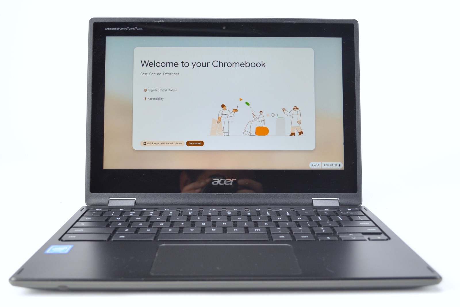 Acer Chromebook 511 R752T-C3M5 11.6″ Touch Intel 1.1Ghz 4GB Ram 32GB SSD Grade C