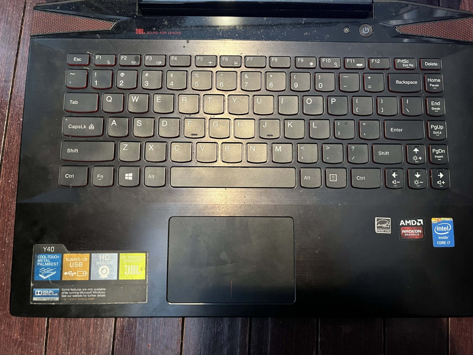 Lenovo Y40-70 Gaming Laptop Used Good Condition