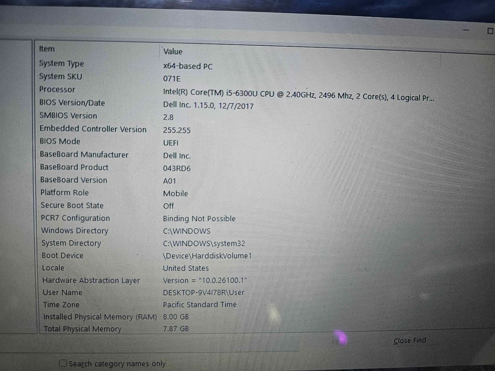DELL LATITUDE RUGGED 5414 | I5-6300U, 8GB, 240gb, Win11 Pro | TESTED | NO WIFI
