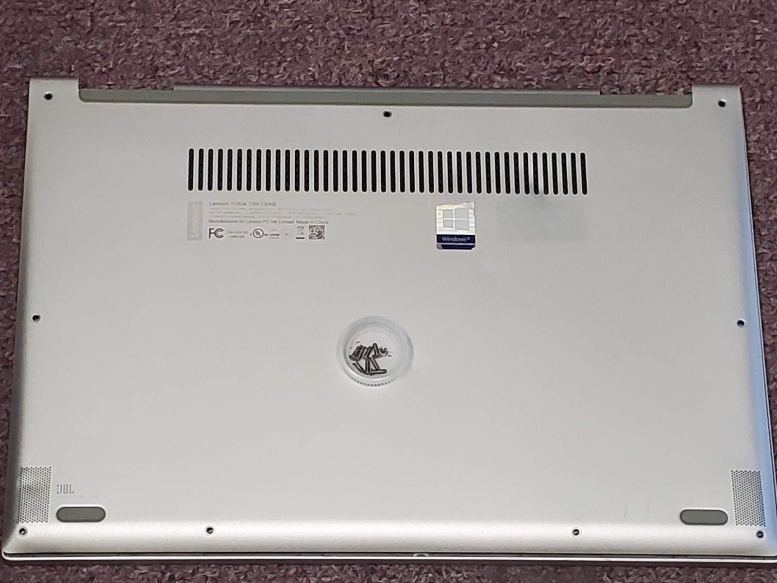 Lenovo Yoga 730-13IKB Parts Bundle i5-8250U Motherboard Battery Palmrest Tested