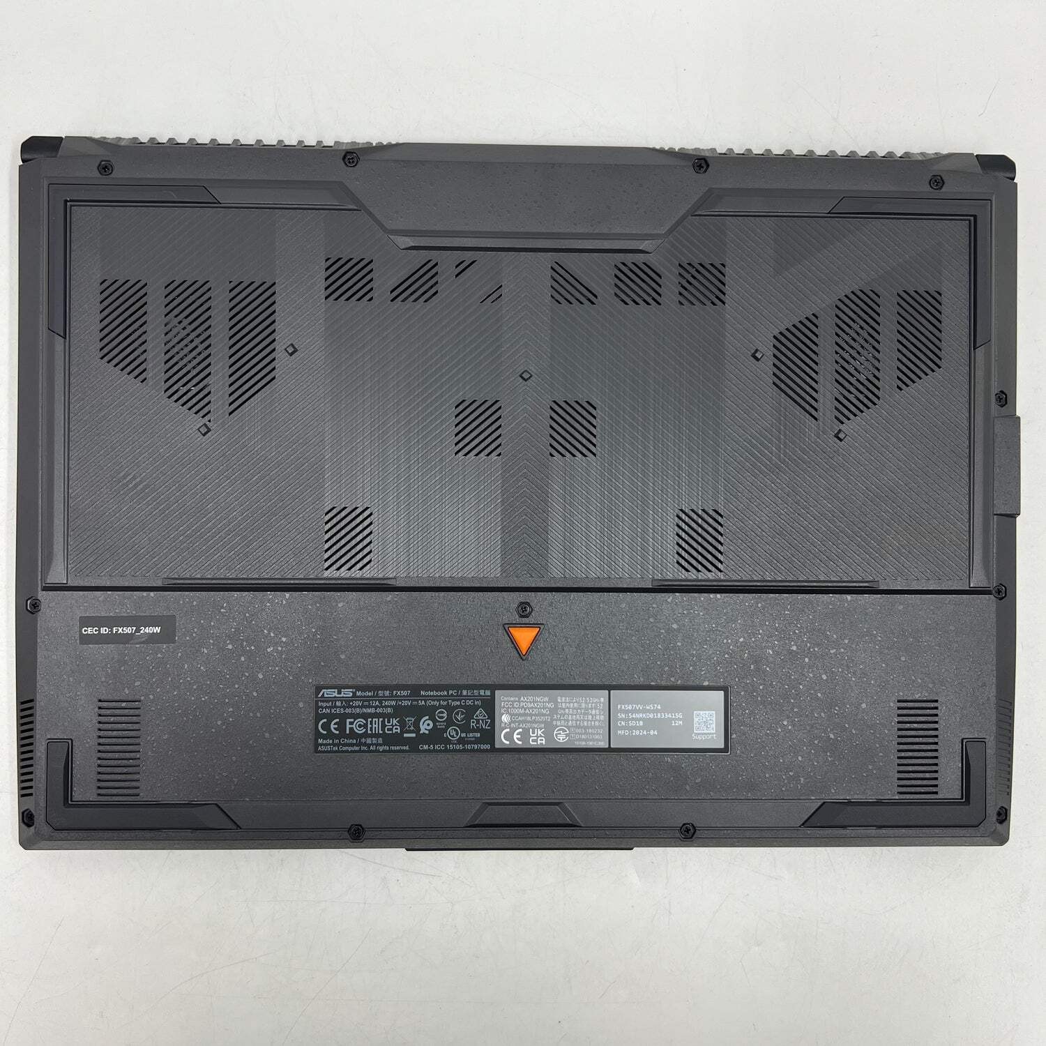 Asus TUF F15 15.6″ i7-13620H 2.4GHz 16GB RAM 1TB SSD GeForce RTX 4060