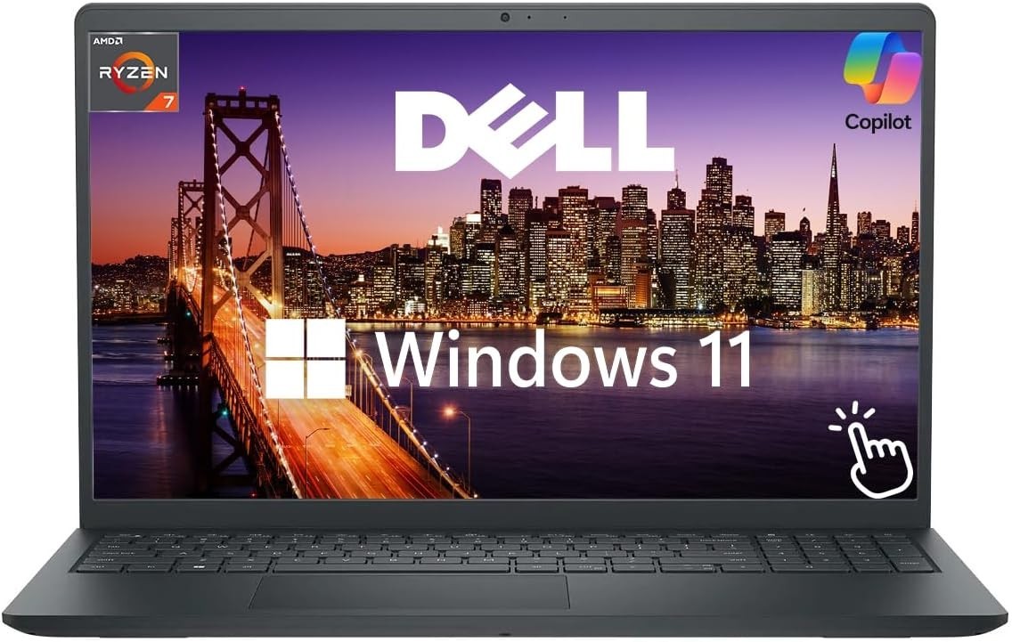 Dell Inspiron 15.6″ FHD 12GB RAM 256GB SSD AMD Ryzen 7 7730U (4.5 Ghz) Win 11