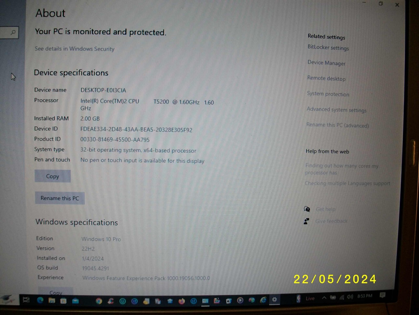 Dell Inspiron 6400 15.4in. Notebook/Laptop – Customized