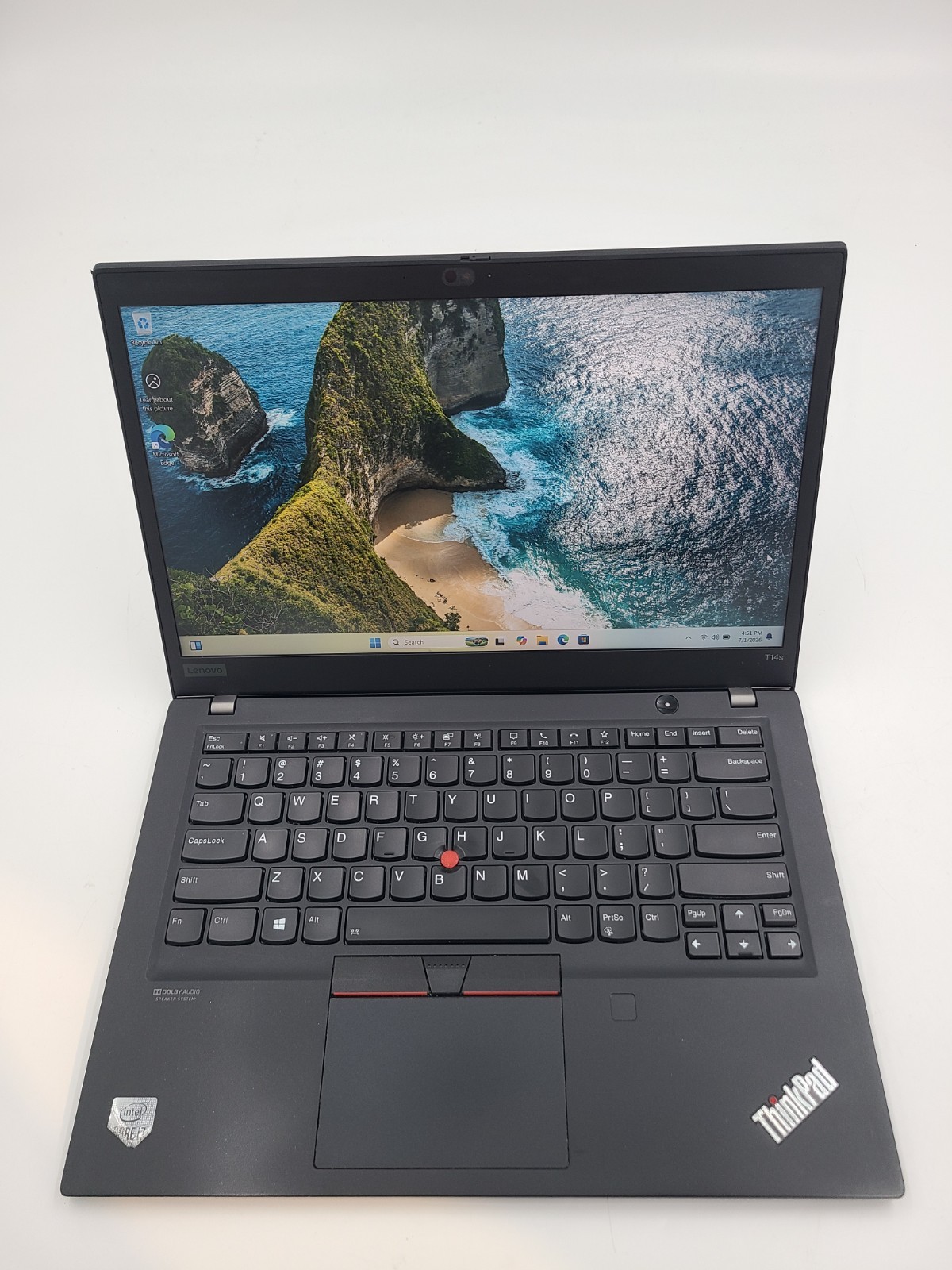 Lenovo ThinkPad T14s Gen 1 i7-10510U 1.8GHz 8GB Ram 256GB SSD Win 11 Pro TOUCH