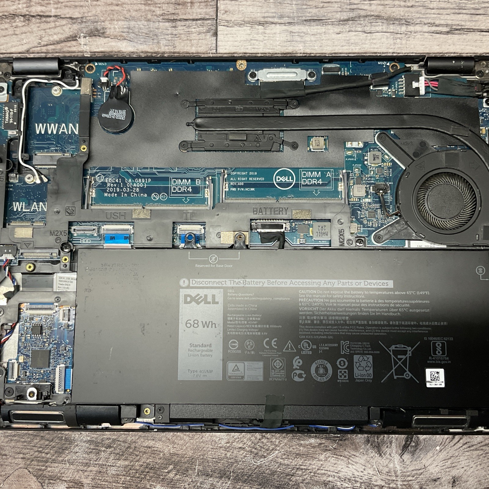 Latitude 5400 / i5 8th / No RAM Laptop Notebook PC / C20