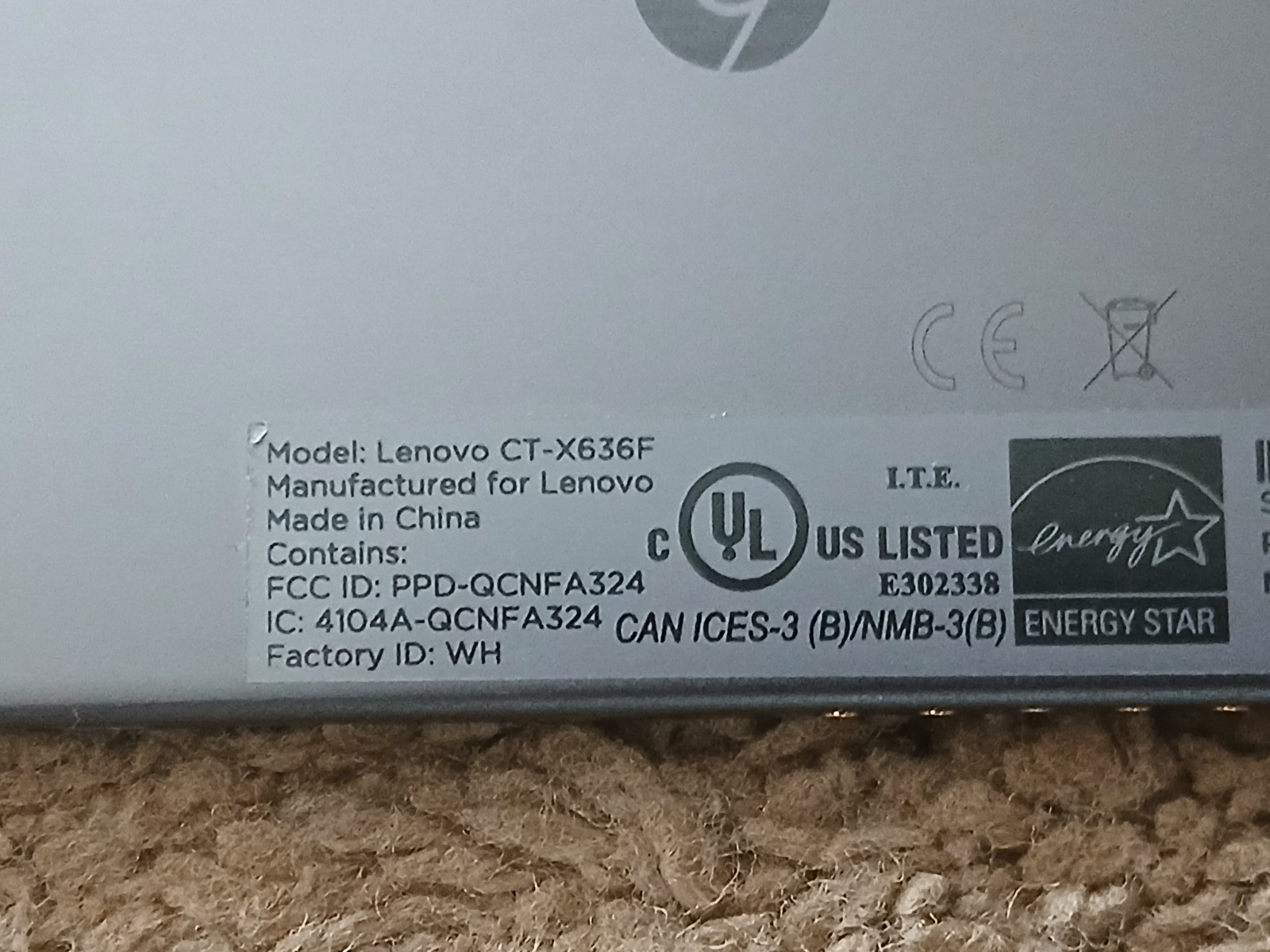 Lenovo Ideapad Chrome duet CT-X636F 10.1″mediatek p60t 4gb, 64gb