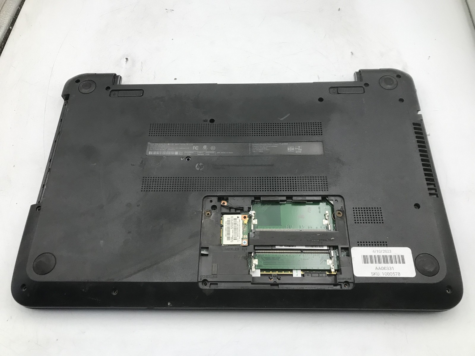 HP 15 F018DX – FOR PARTS/REPAIR – INTEL I3 4TH GEN – NO RAM – READ DESCRIP – BB