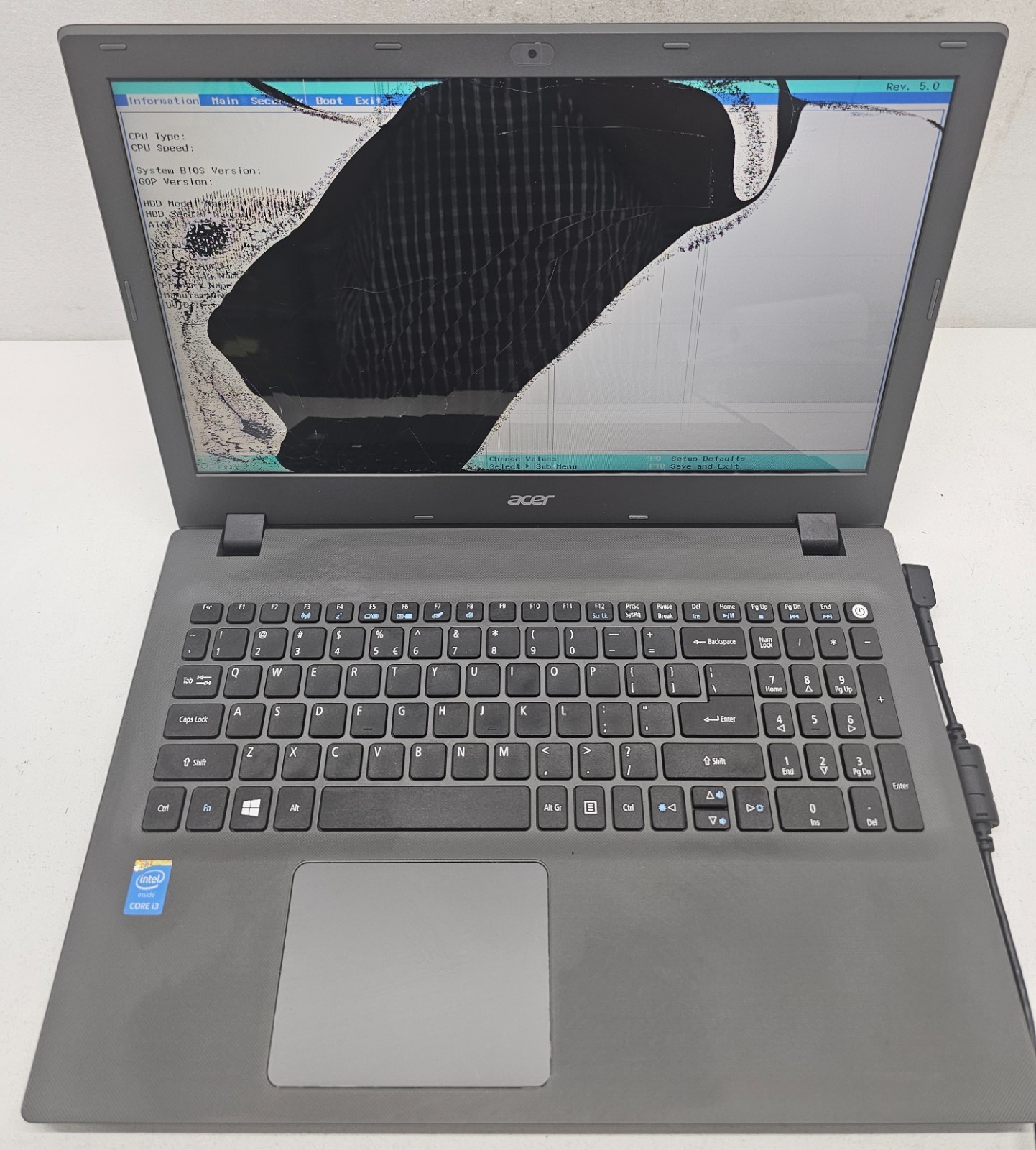 Acer Aspire E5-573-35JA 15.6″ Laptop Intel Core i3-5005U 4GB RAM NO HD/OS (FL)