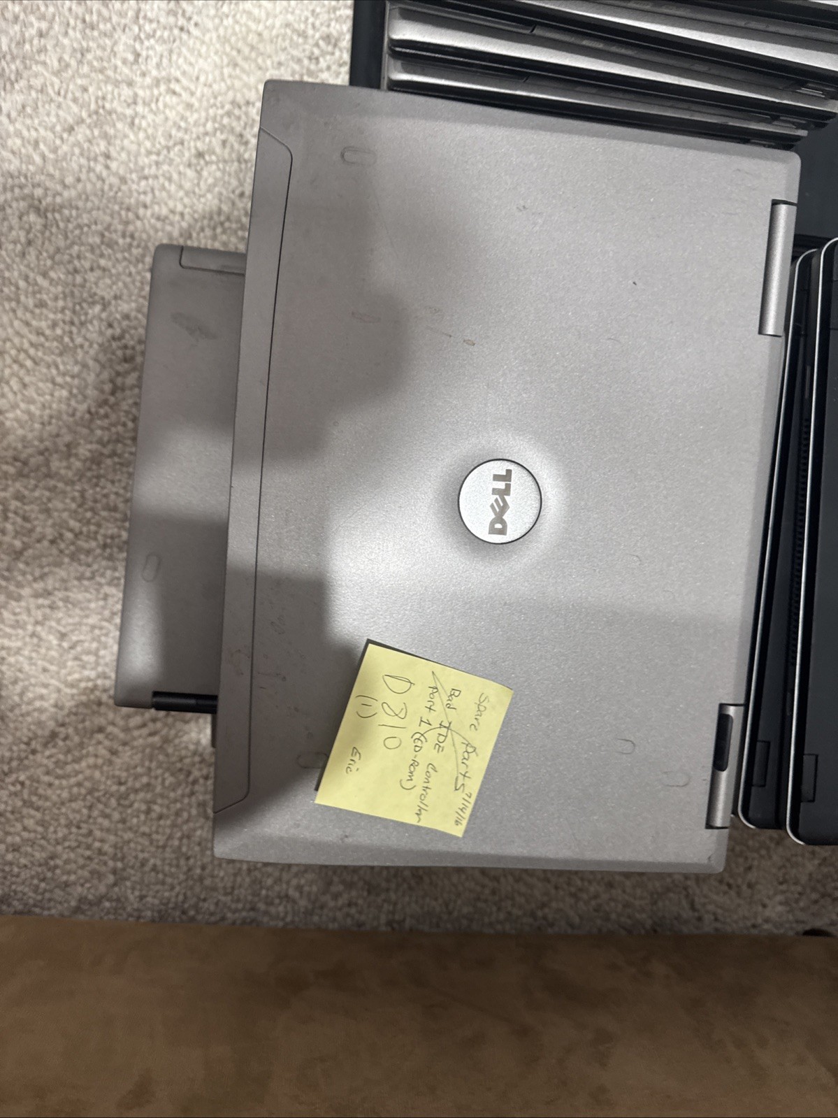 Dell Latitude D810 Laptop For Parts Posted Bios No Hard Drive
