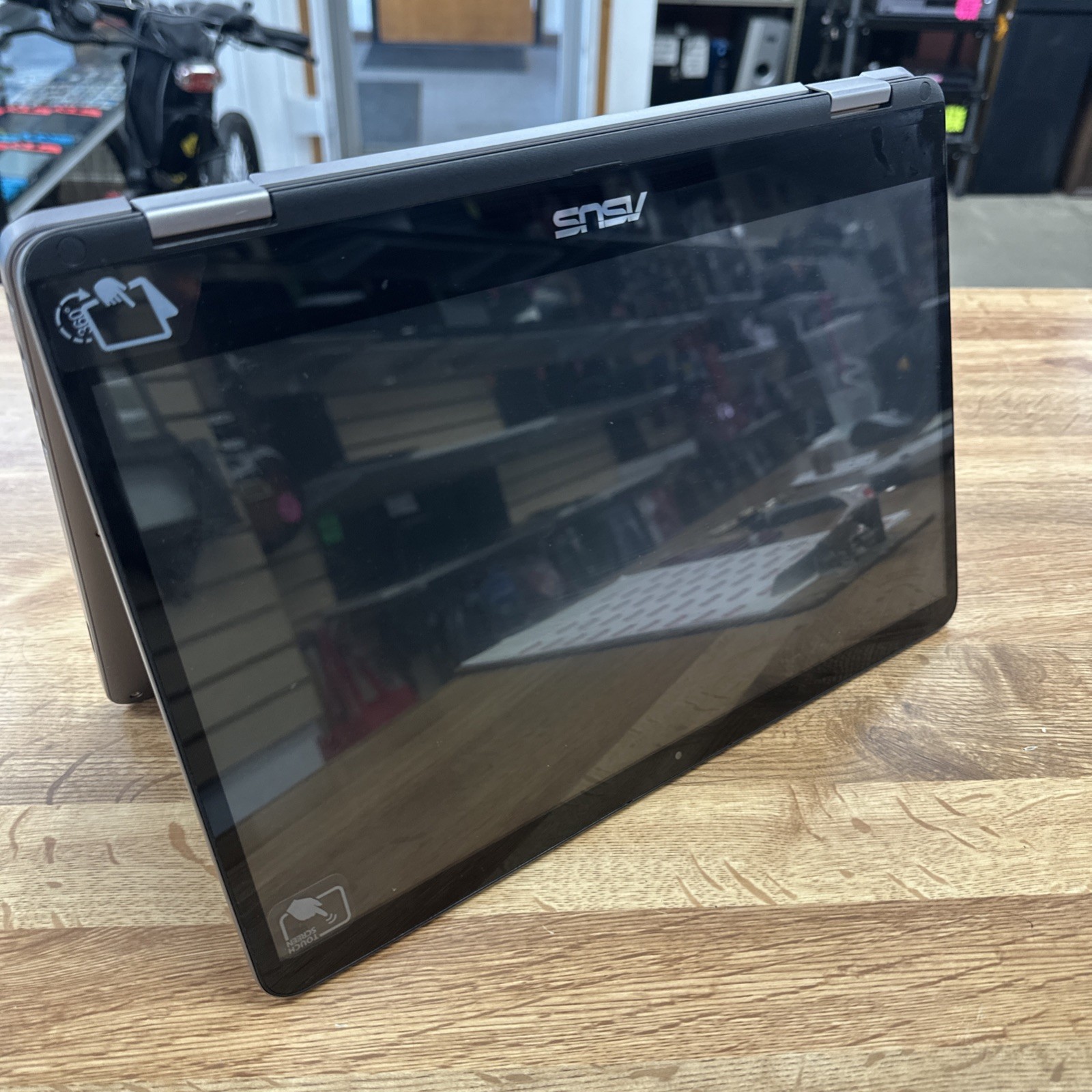Asus VivoBook Flip 14 2-in-1 HD Touchscreen Laptop TP401M, Needs Battery 4/64