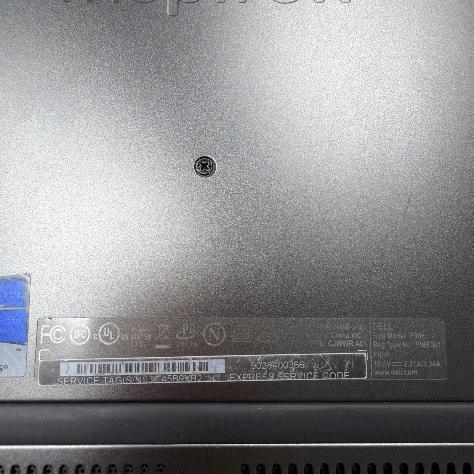 Dell Inspiron 15 7569 2 in 1 Core i7-6500U @2.50GHz 12GB NO HDD NO OS READ