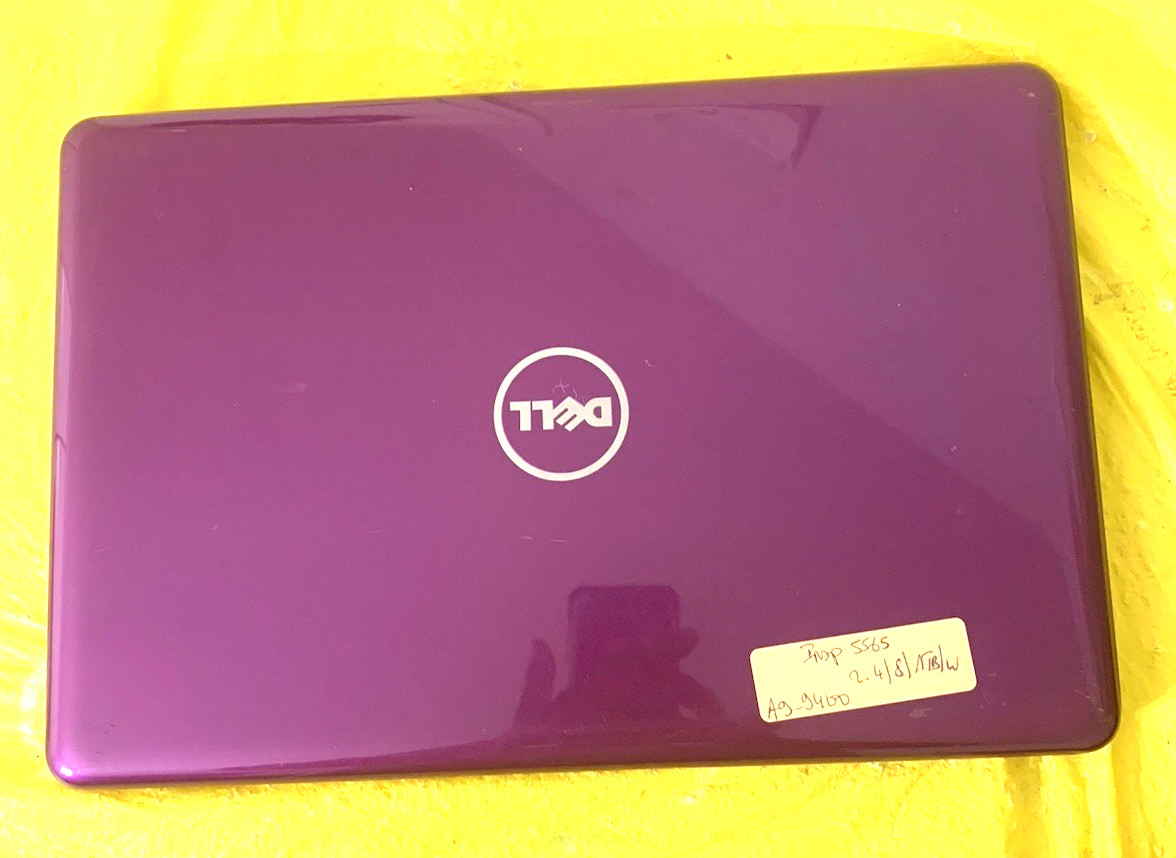 Lot of 2 Dell Inspiron 15 5565 Laptop 15.6″ AMD A9-9400 8GB Ram 1TB HDD W10H