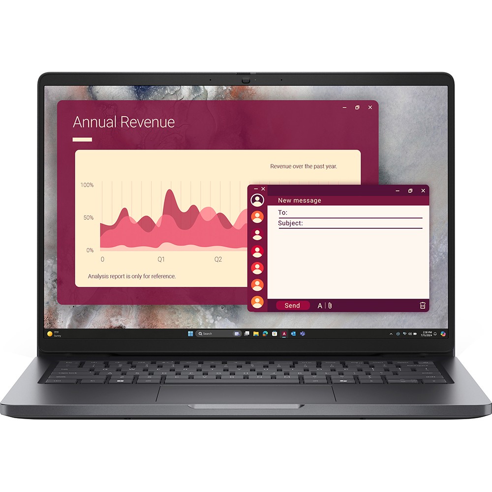 Dell 14″ Pro 14 Laptop in Black – Y26FV