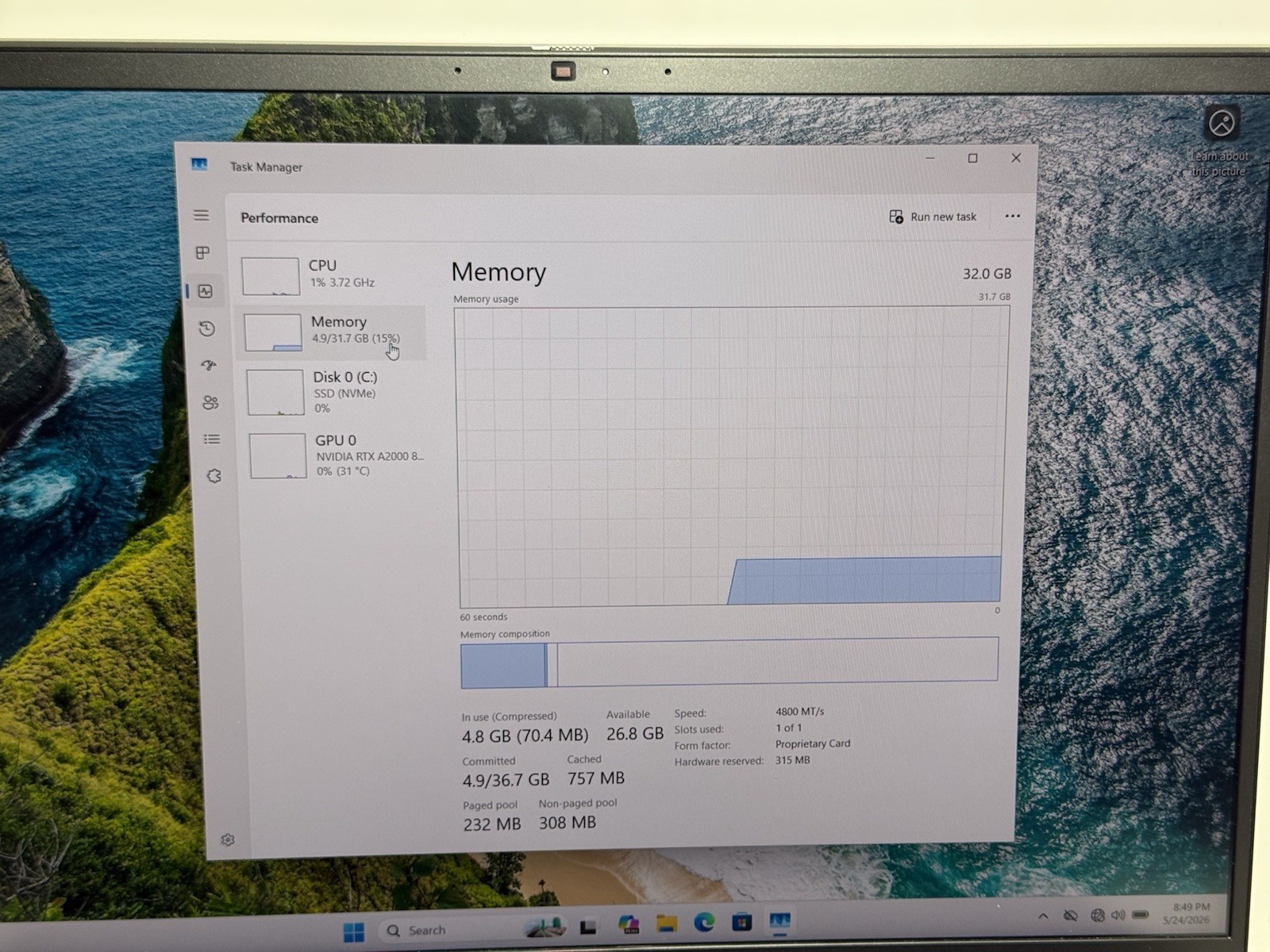 READ – Dell Precision 7670 16″ i7-12850HX 32GB 512GB RTX A2000