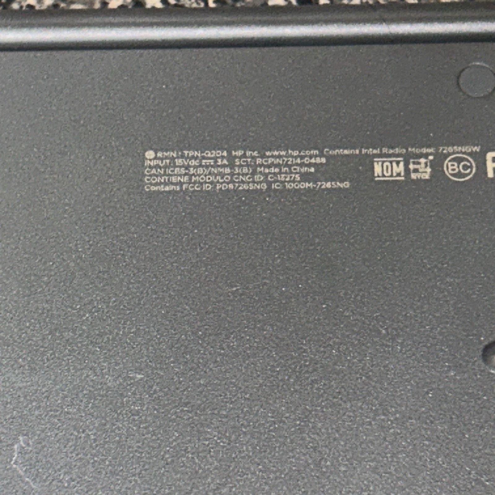 HP Chromebook 14-CA061DX 14″ Touchscreen Intel Celeron Laptop Gray | For Parts