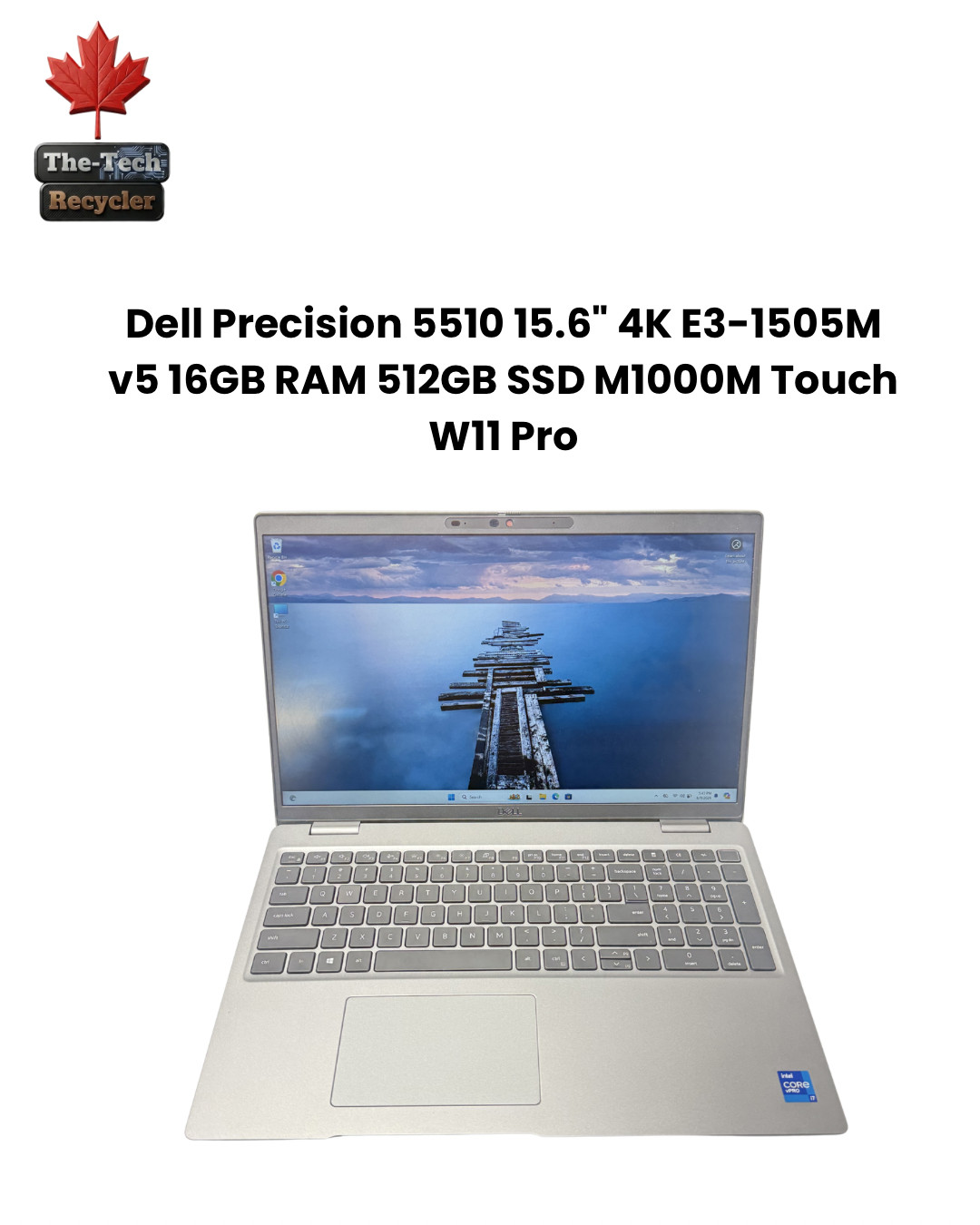 Dell Precision 3561 Laptop – i7-11800H 64GB RAM 512 SSD T1200 15.6″