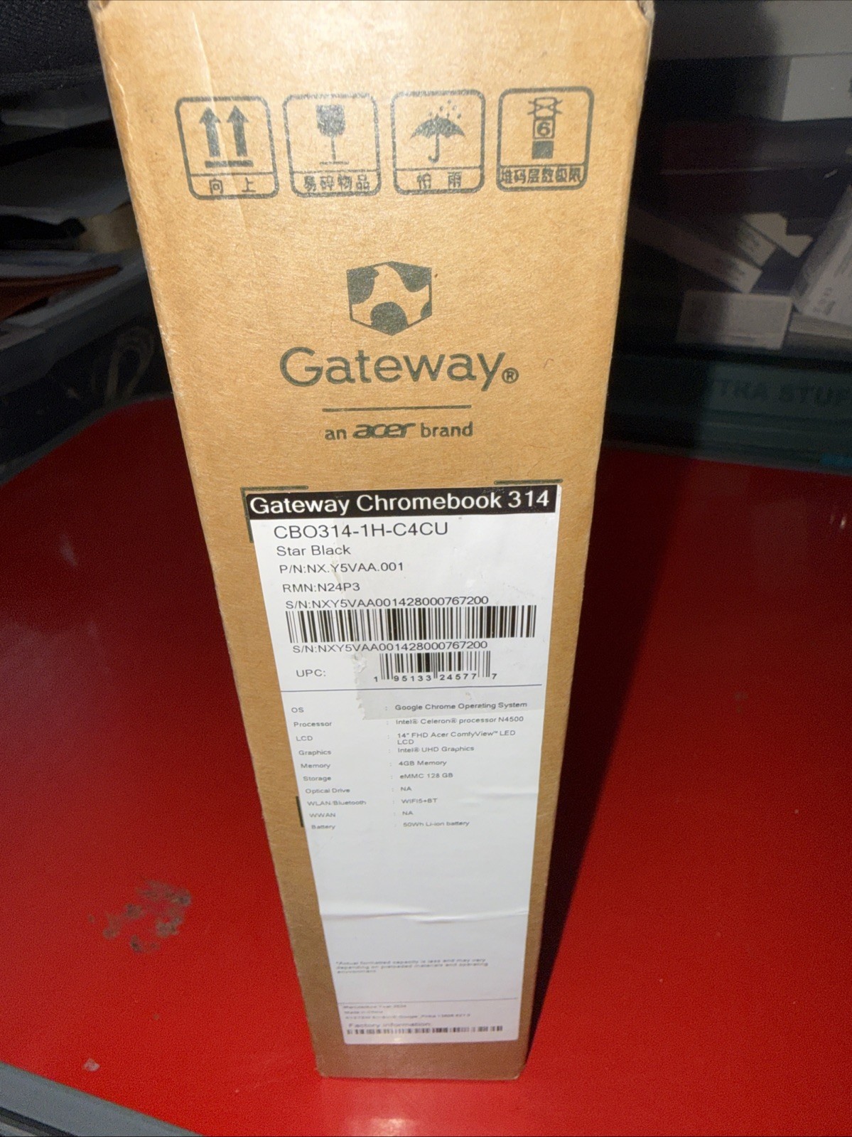 Acer Gateway Chromebook 314 CBO314-1H-C4CU 14″