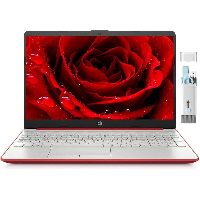 HP 15-fd0083wm (128GB SSD, Intel Pentium N-Series, 1.80 GHz, 4GB) Laptop – Red –