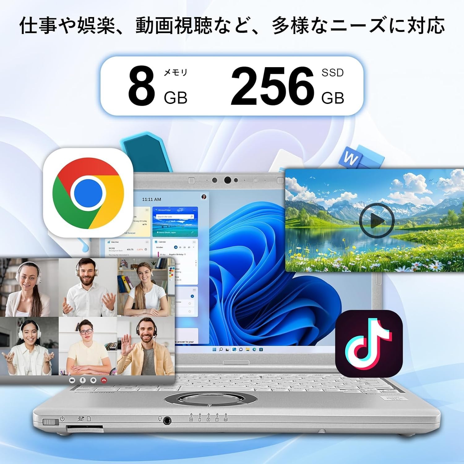 Panasonic Let’s note CF-SV9 i5-10310U 8GB 256GB SSD 12.1″ WUXGA Win11 Pro