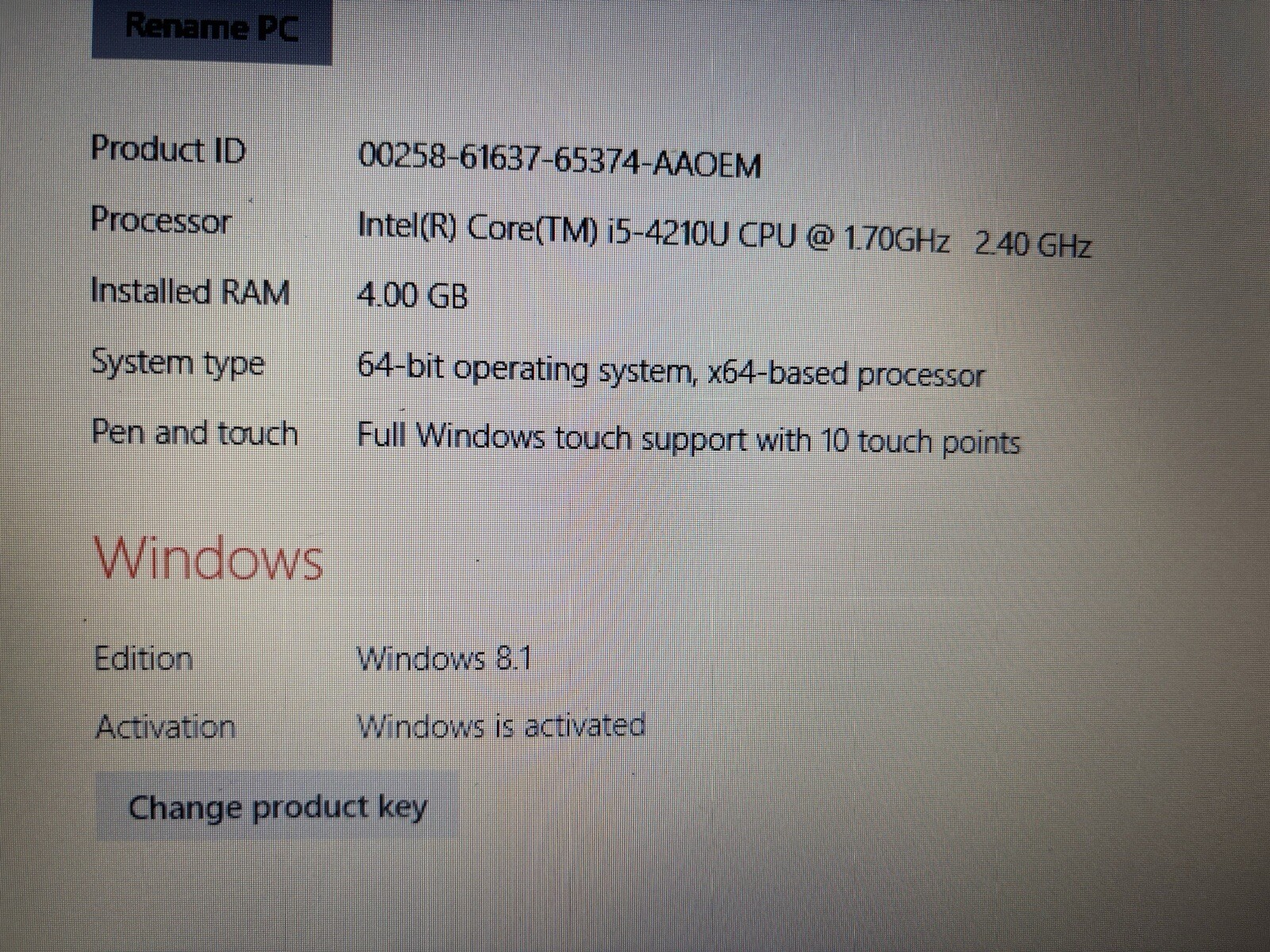Acer Aspire E5-571p