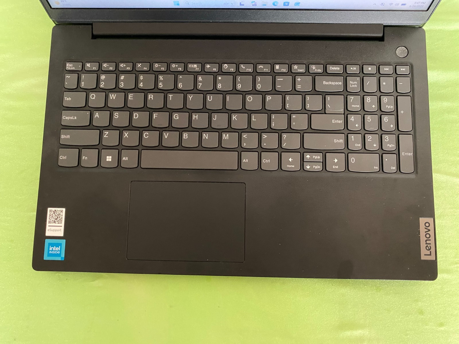 Lenovo V15 G2 IJL 15.6″ LED Laptop,Intel Celeron N4500 1.1Ghz,16GB RAM,256GBNVME