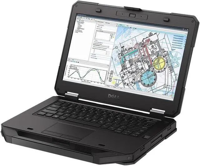 Dell Latitude 5414 Rugged 14 in FHD Outdoor Readable i7-6600U 16GB RAM 256GB SSD