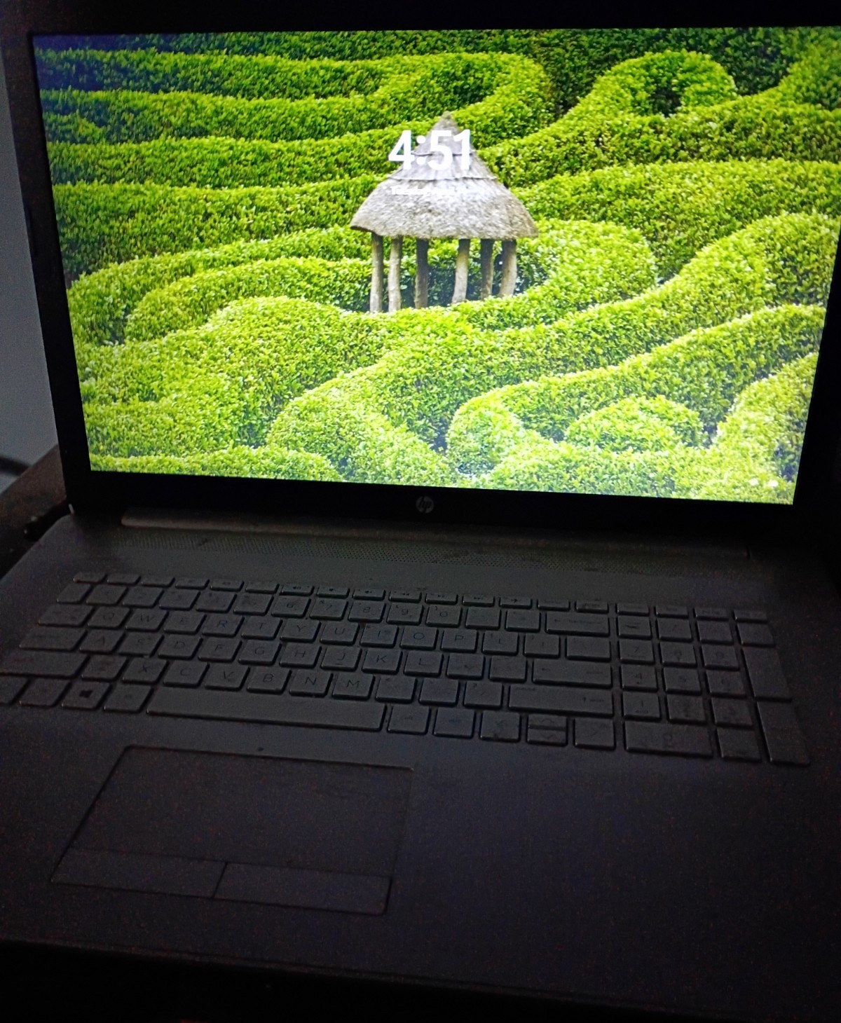 HP Pavilion 17″ Silver Laptop AMD Athlon Gold 3150U 8GB RAM SSD HDMI USB-C