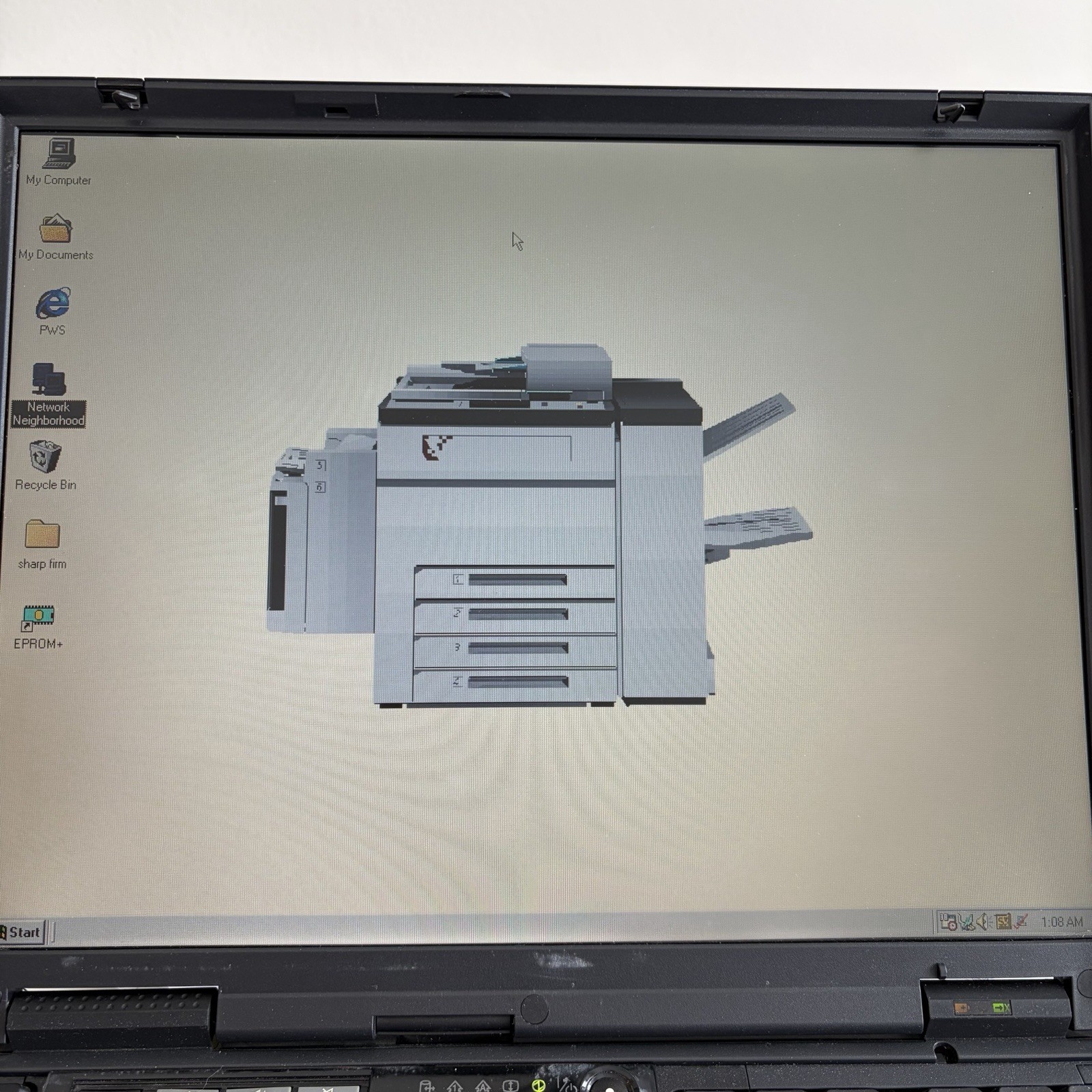IBM Lenovo T Series ThinkPad T21 2648-ED1 PIII 800MHz 256KB 256MB RAM WIN 98