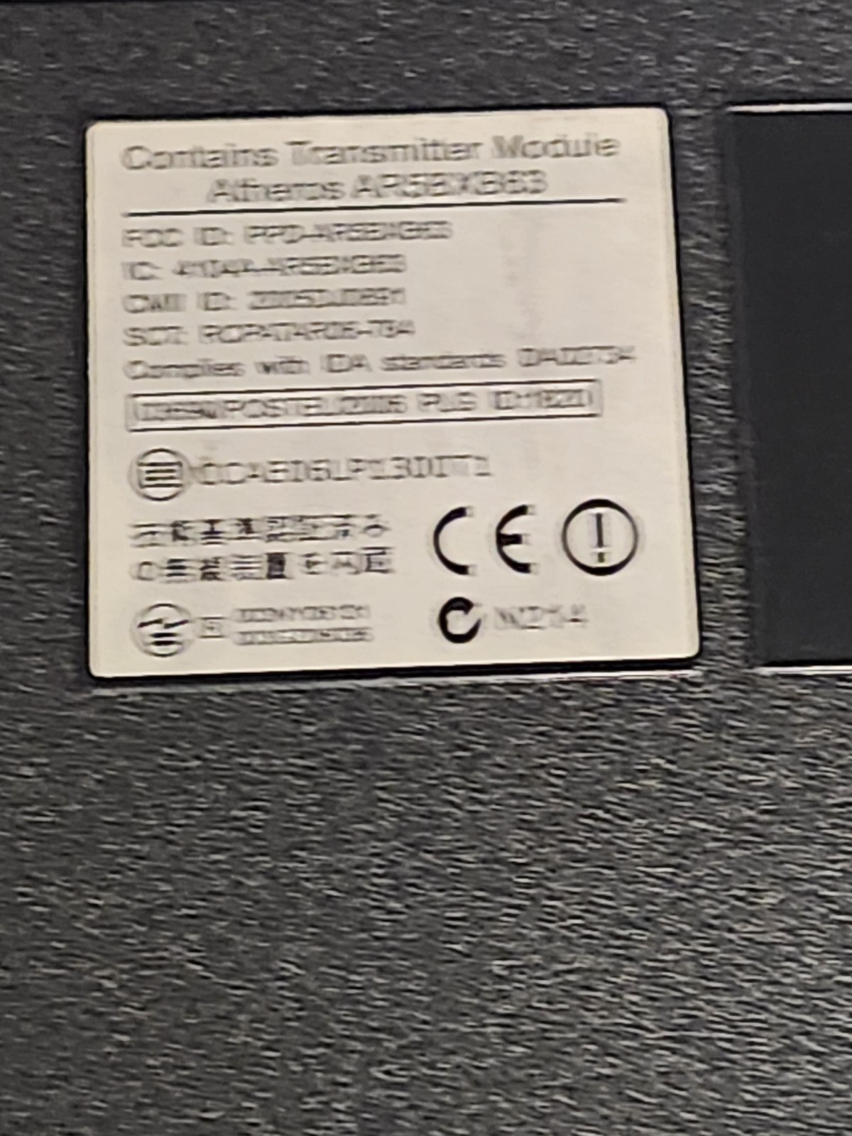 Acer Aspoire 5720 Laptop Windows Vista Home Premium DVD RW