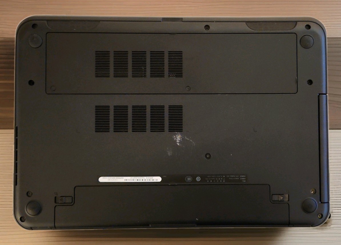 Dell Inspiron 15″ Black Laptop Intel Pentium 4GB RAM HDD HDMI USB 3.0