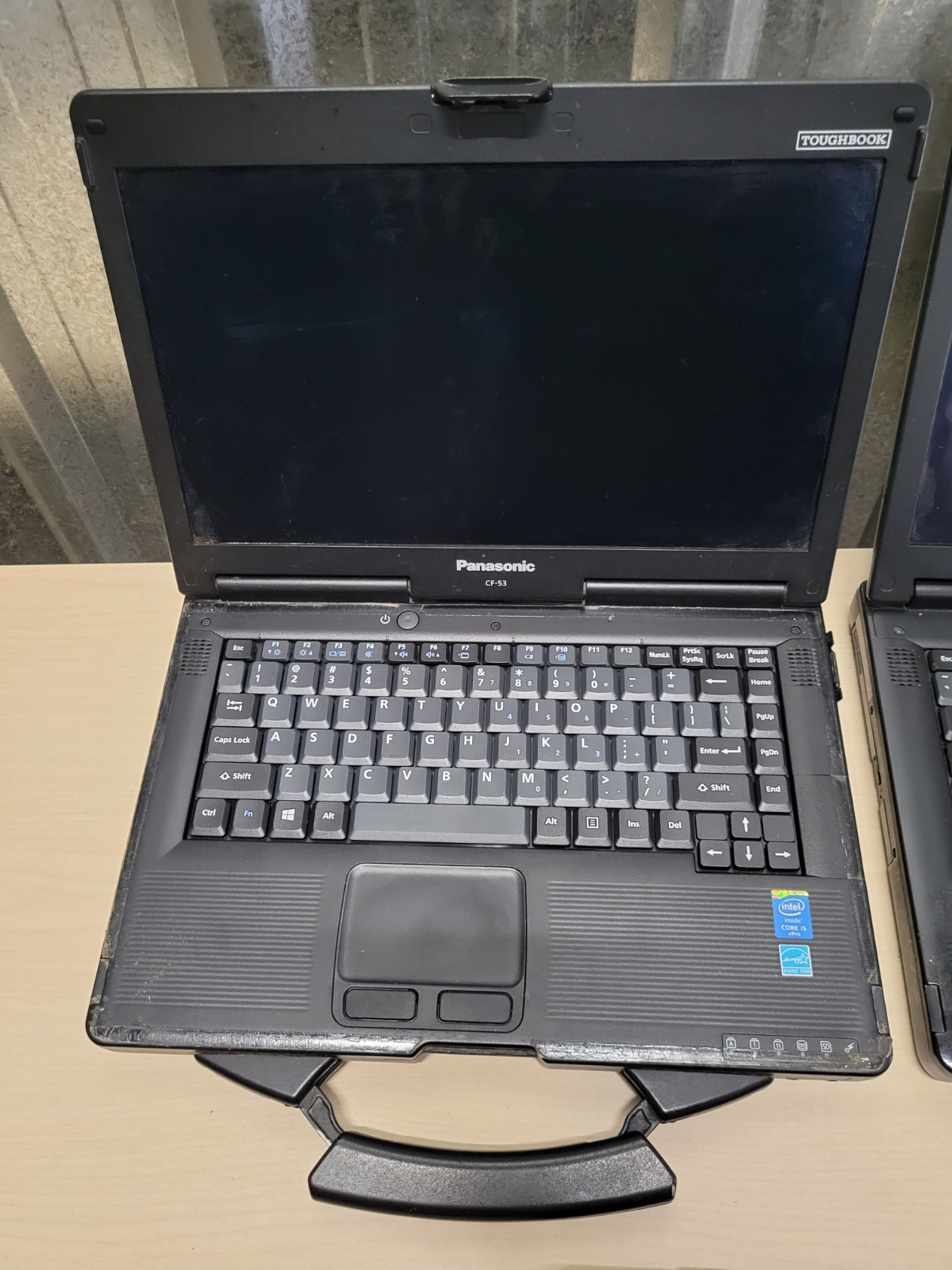 Lot of 3 Panasonic Toughbook CF-53 i5-4310U Laptops 4-8Gb Ram 160-750gb Hdd