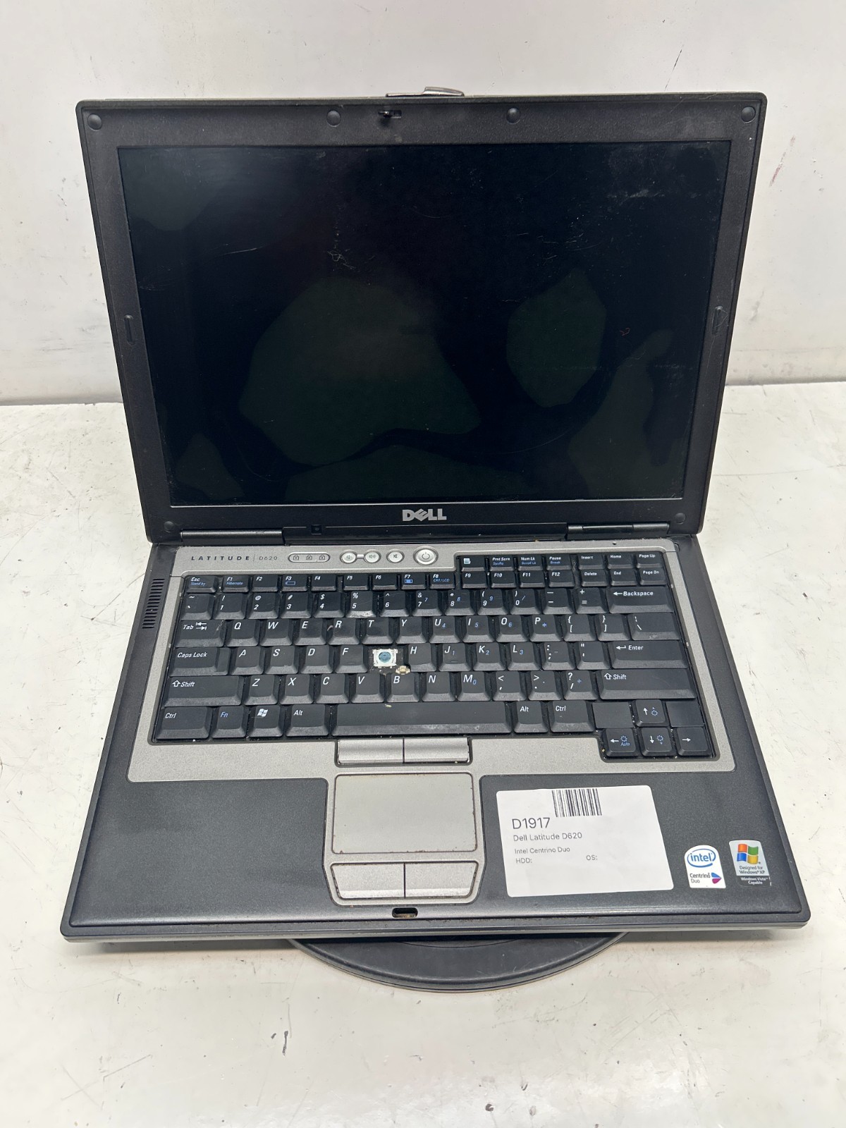 Dell Latitude D620 Intel Centrino Duo NO RAM/NO HDD/NO BAT – PARTS