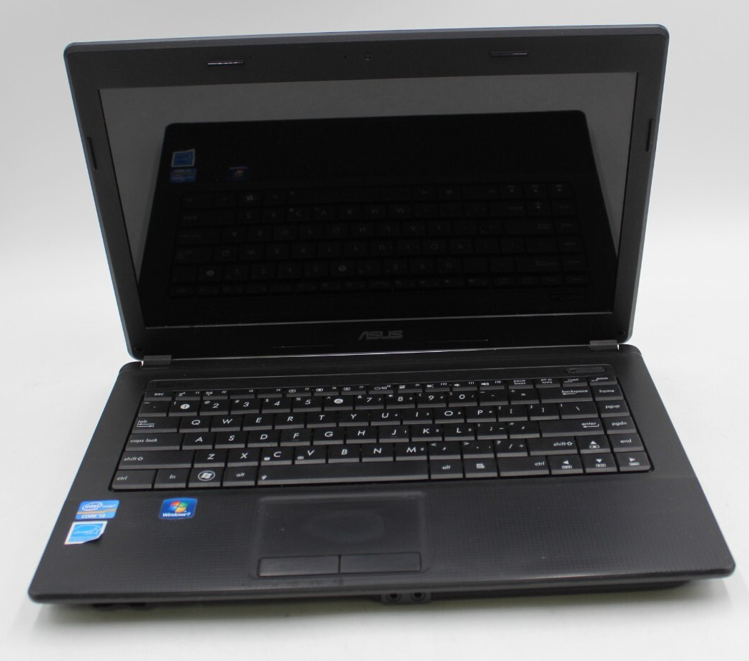 ASUS Tek K84L 14in 500 GB HD 4 GB RAM i3-2330M 30 day warranty No OS