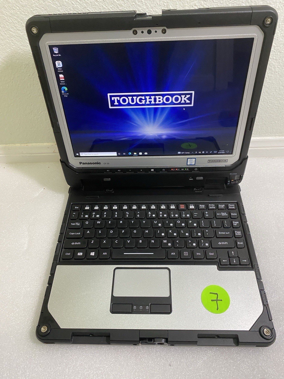 Panasonic Toughbook CF-33 i5-7300U 16GB RAM 512GB SSD 4G LTE _#7