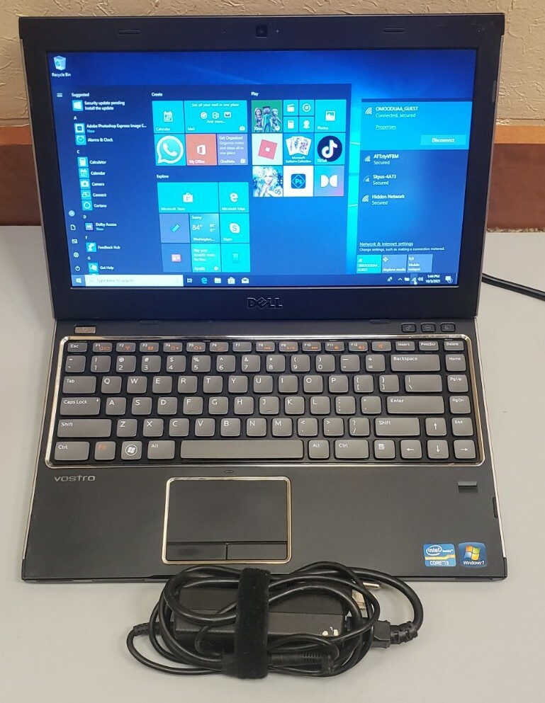Dell Vostro V131 Core i3-2330M 2.2GHz 4GB RAM 250GB HDD WEBCAM BLUETOOTH BACKLIT