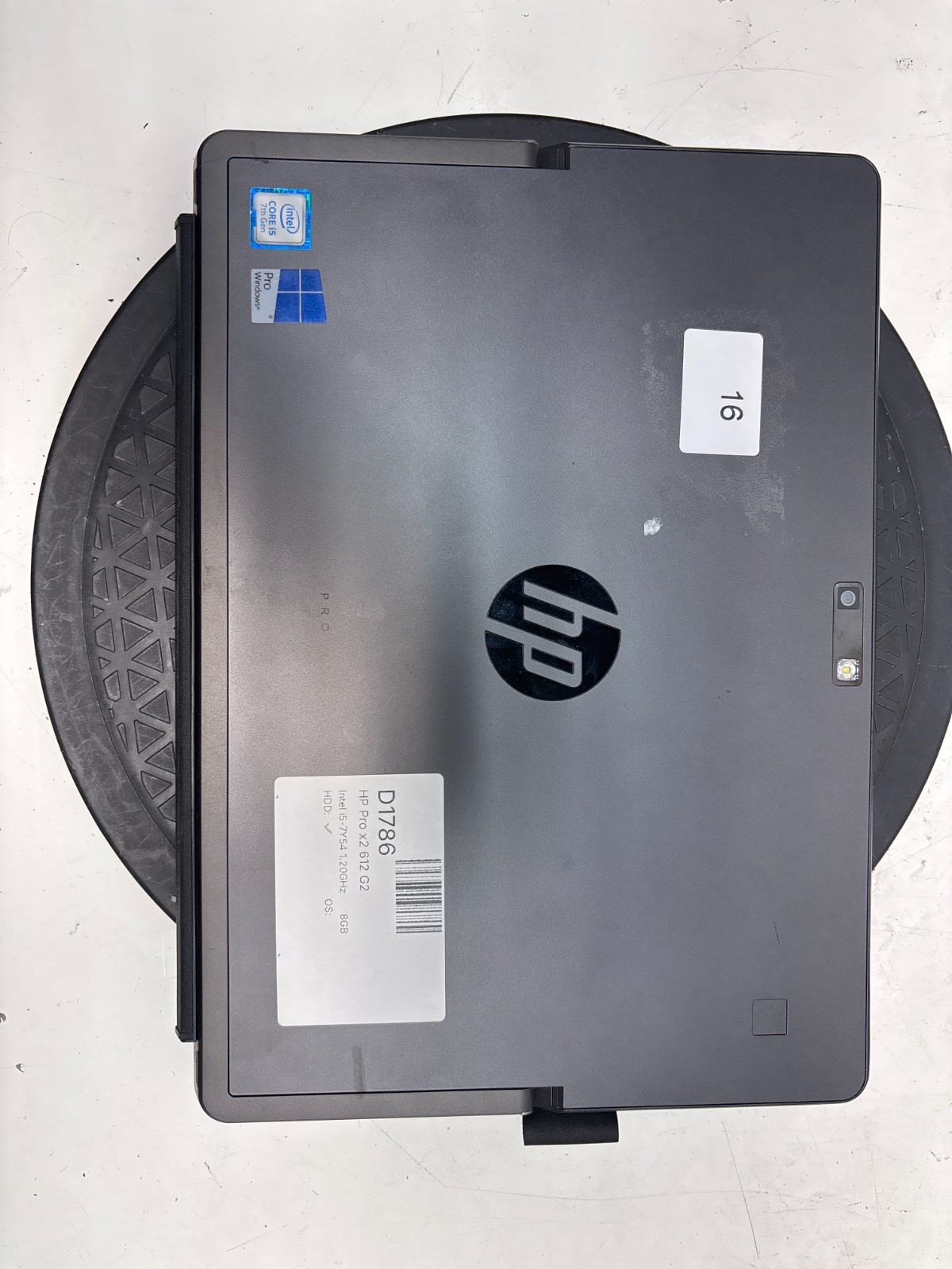 HP Pro x2 612 G2 Intel i5-7Y54 1.20GHz 8GB 256GB SSD WINDOWS 11