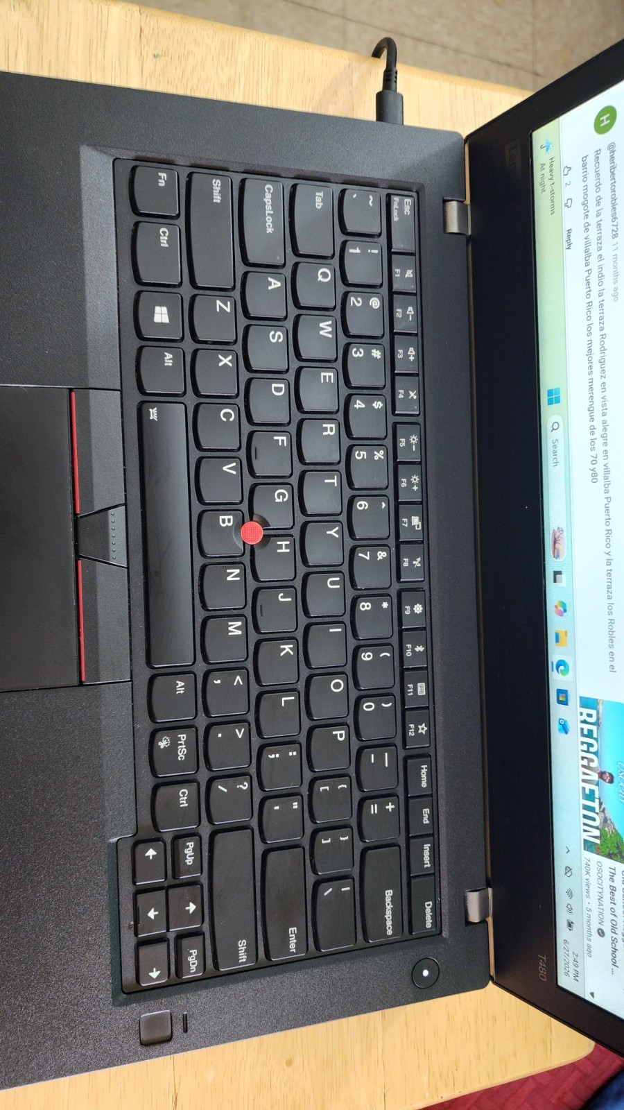 Lenovo ThinkPad T480 14″ Core i5-8350U 24GB RAM 256GB SSD Win 11 Pro