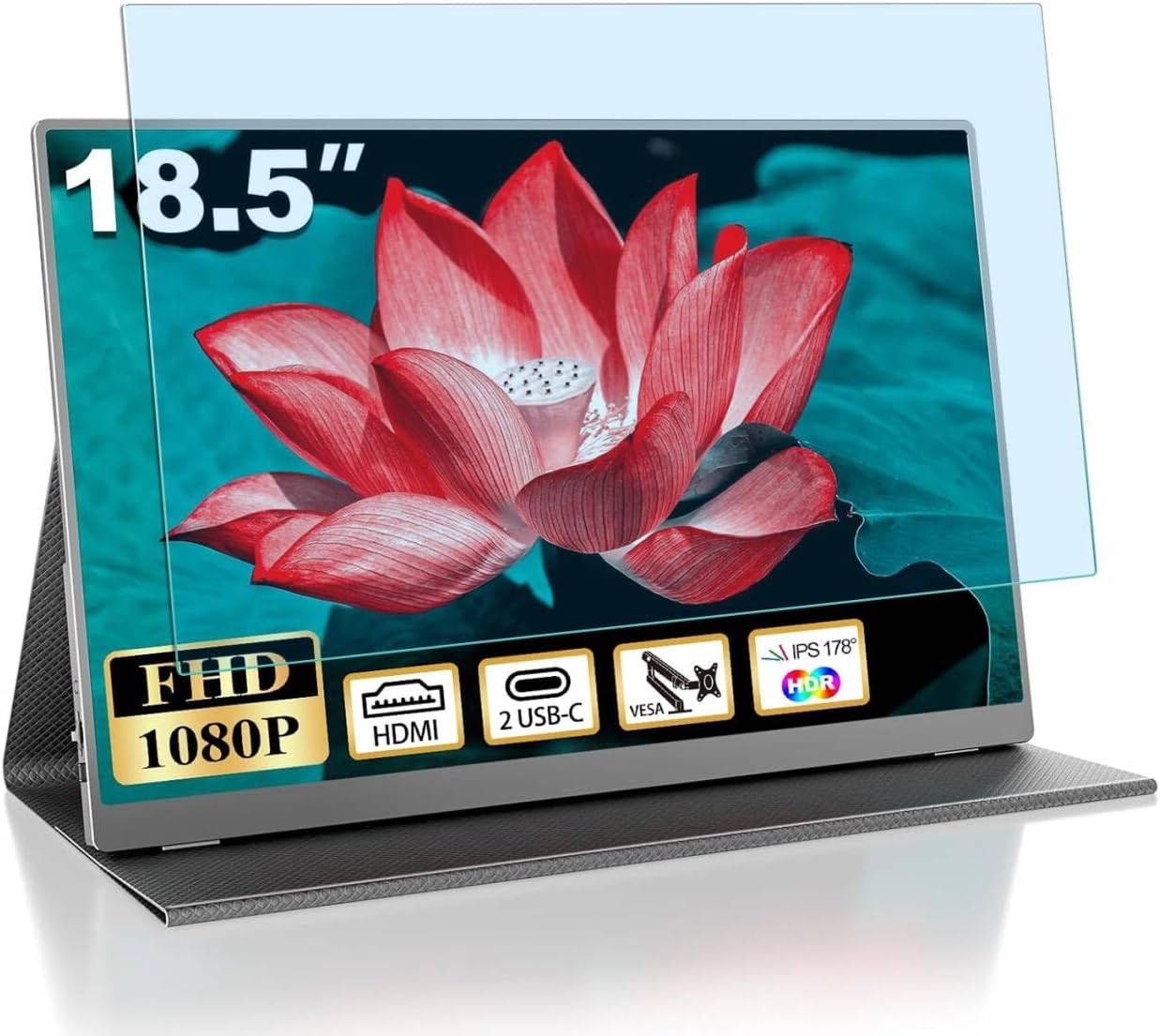 18.5″ Screen Protector for Portable Monitor | Anti-Blue Light & Anti-Glare Matte
