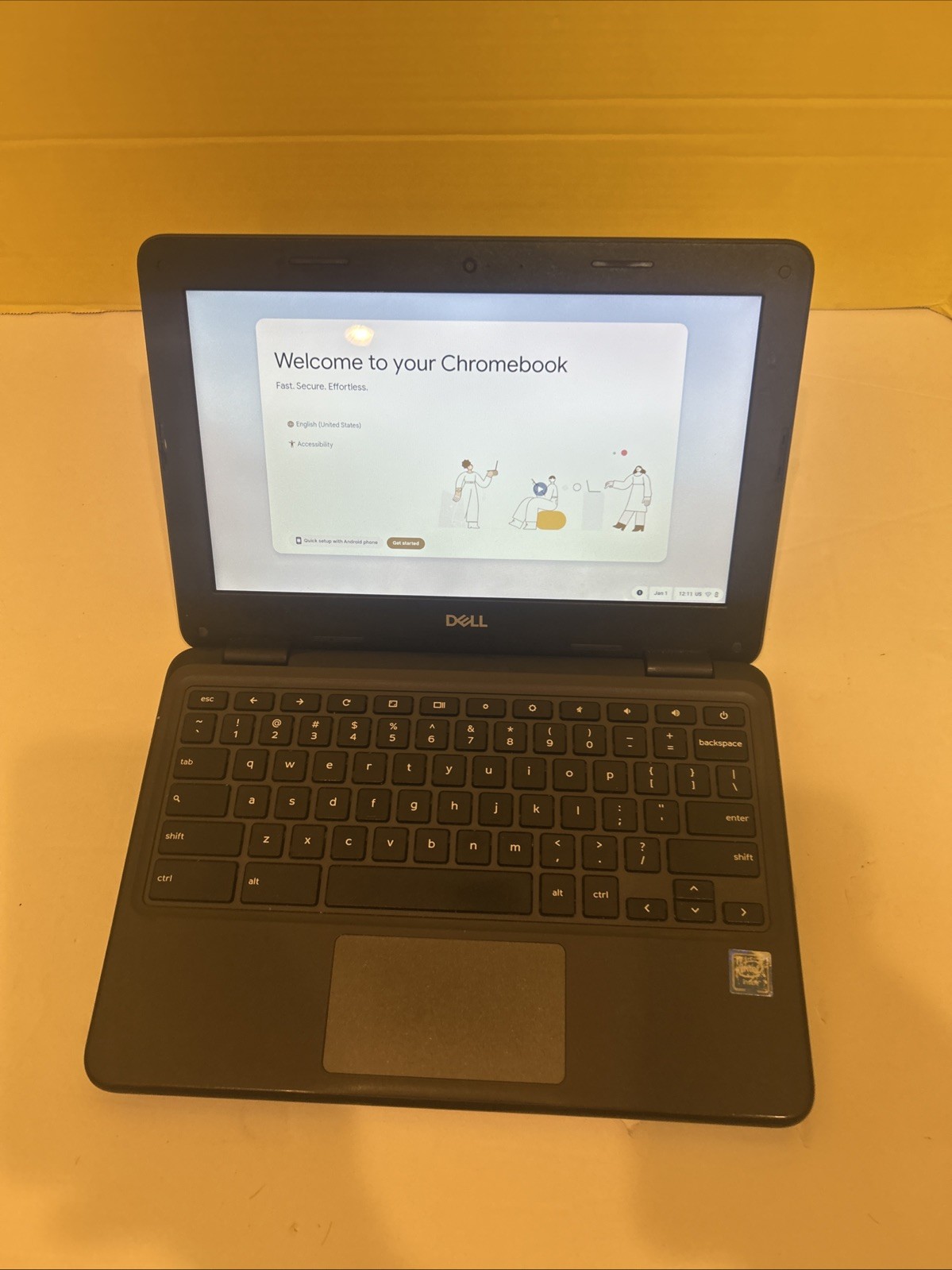Dell Chromebook 3100 Touchscreen Bezel details Tested Working