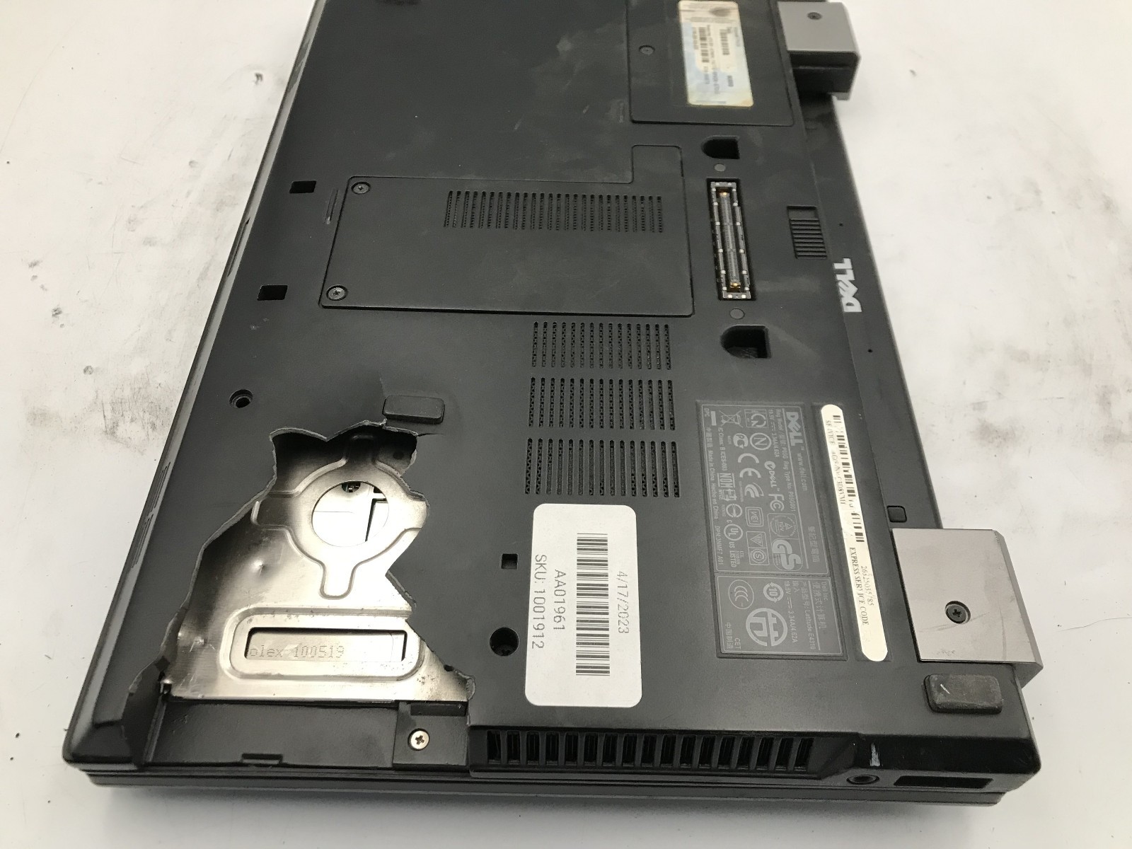 DELL LATITUDE E4310 – BOOTS TO BIOS – INTEL I5 M520 – NO RAM – NO OS – READ – BB