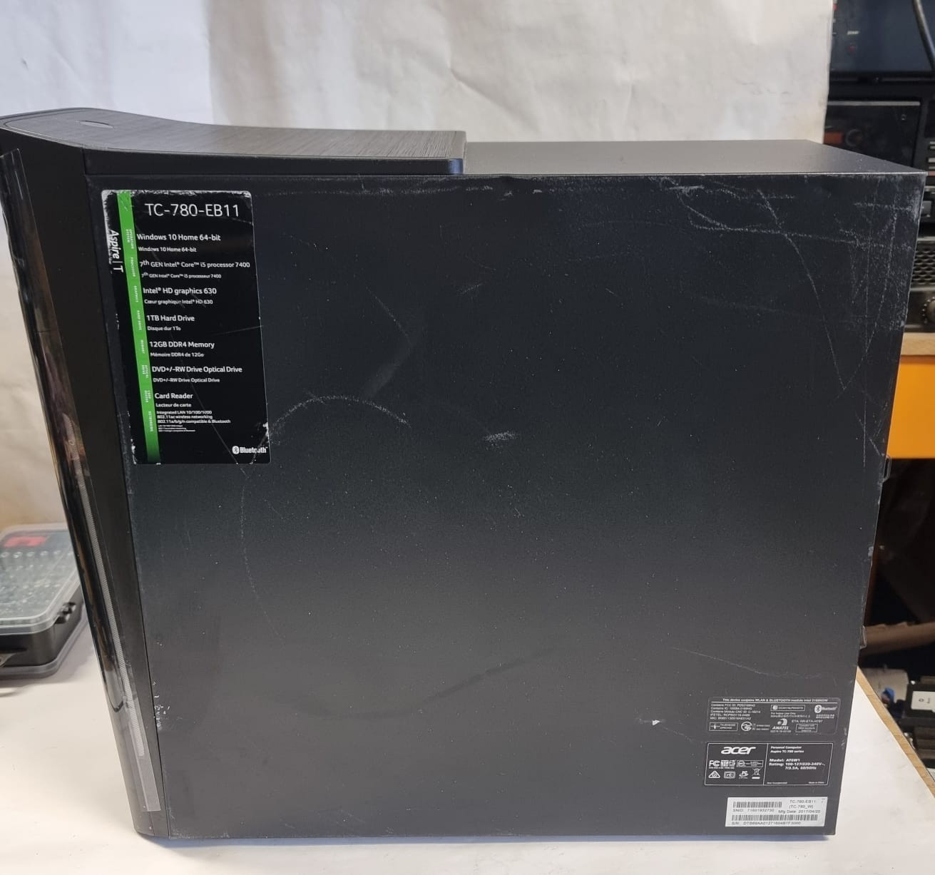 Acer Aspire TC-780-EB11 Intel Core i5-7400, 3.5 GHz, 8GB RAM, 256SSD, Win 10