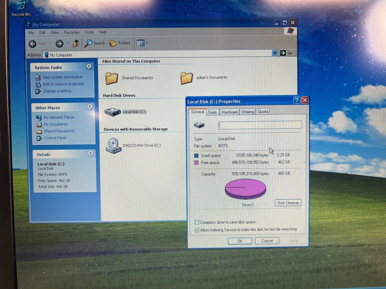 Dell Latitude D630 Win XP Core 2 Duo T7250 2GHz 3 GB 500 GB 14.1″ rs232