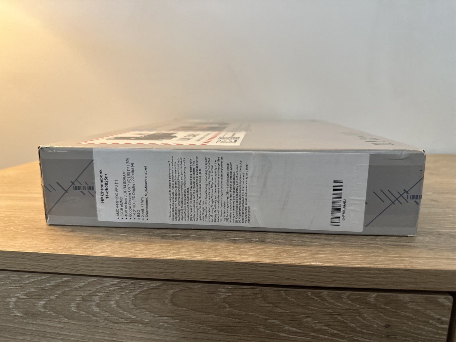 14″ HP Chromebook 14 AMD Dual Core A4-9120 32GB eMMC 4GB RAM Wi-Fi Touch Screen